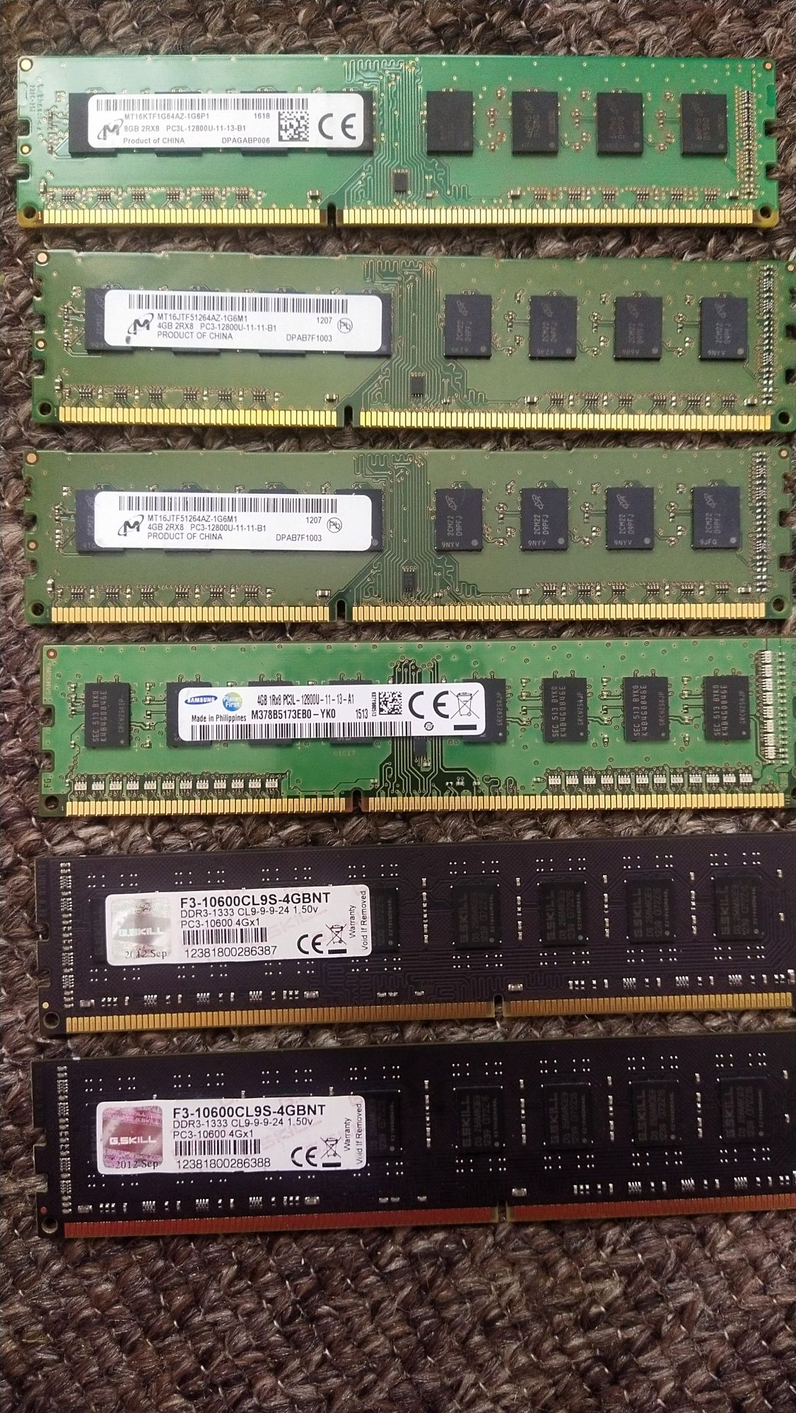 Ddr4 для ноутбуків, для пк, ддр3, ddr3 4*4gb