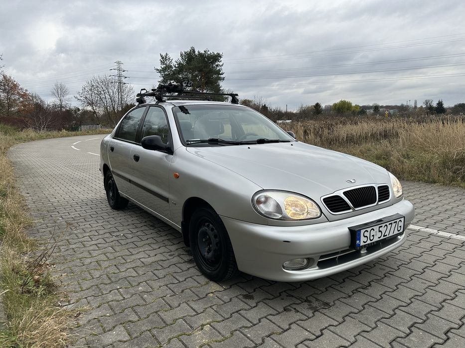 Daewoo Lanos SE 1.5 100KM, 128tys. km, 1 właściciel, garażowany 20lat