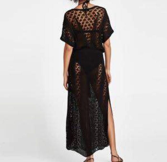 Vestido malha zara special edition, tamanho M