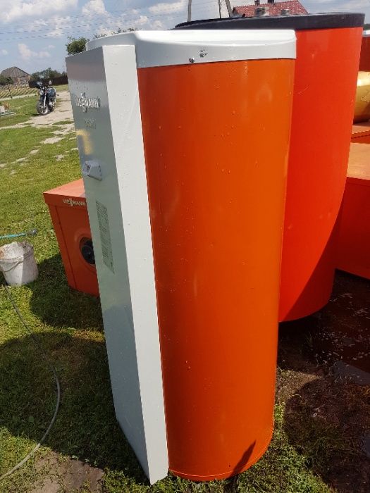 Bojler 200l nierdzewny Viessmann pionowy wężownica Gwarancja Wysyłka