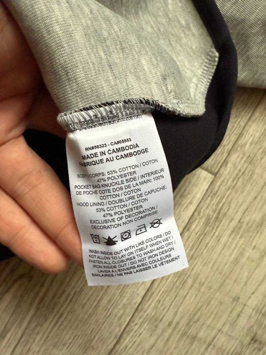 ОРИГІНАЛ! Кофта Nike Tech Fleece Fz Wr Black/Grey XS S | HV0949-011