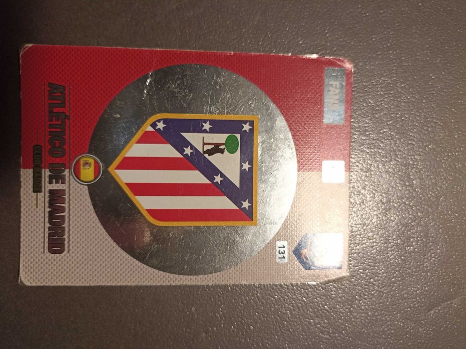 Karta kolekcjonerska Limited klub Atletico De Madrid+kod aktywacyjny
