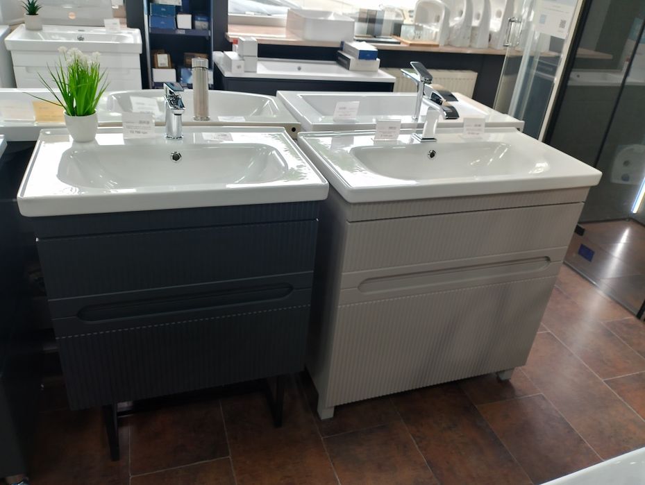 Тумби з раковинами для ванної кімнати