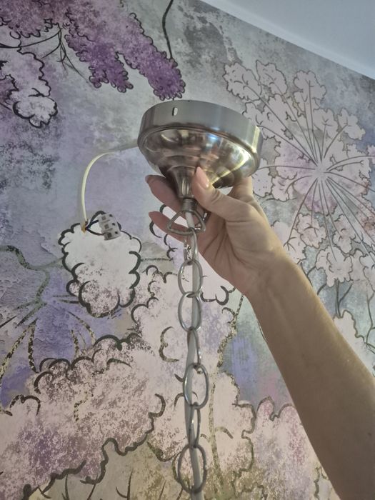 Lampa wisząca kwiaty