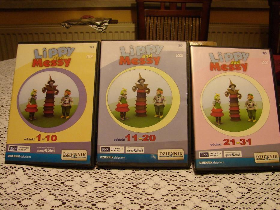 Lippy and Messy 3 płyty.