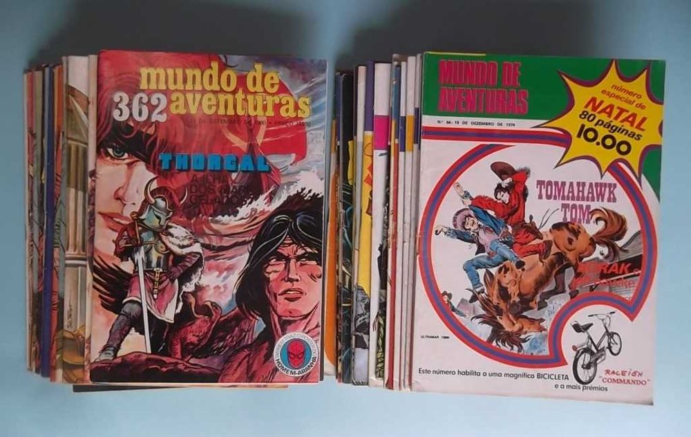 Mundo de Aventuras - 5ª Fase - Lote de revistas.