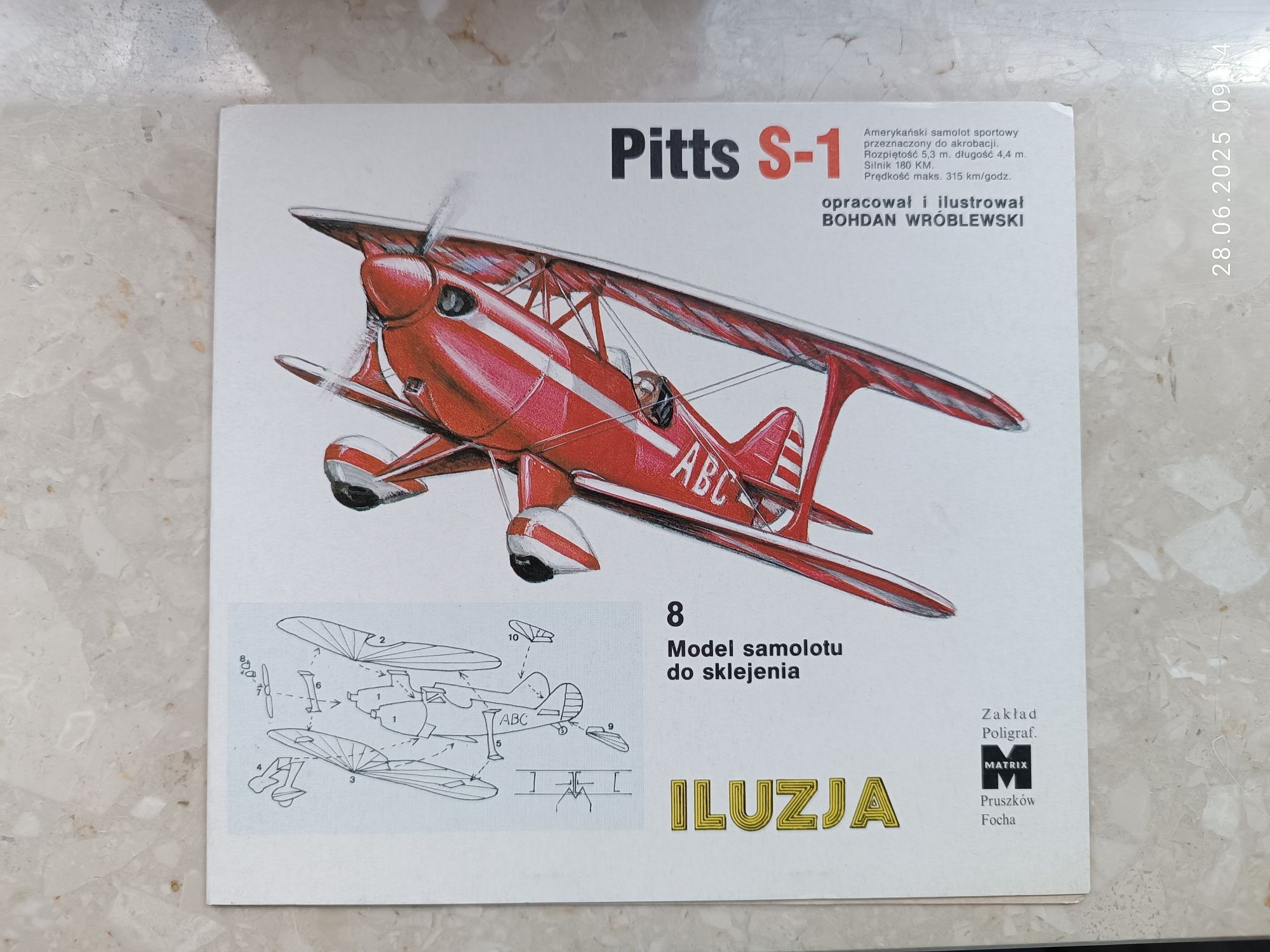 Potas S1 TigersharkF20, HenschelHs 126 model Iluzja ZP Matrix
