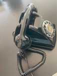 NOWY telefon w stylu retro Czarny Stylowy Stacjonarny ze słuchawką