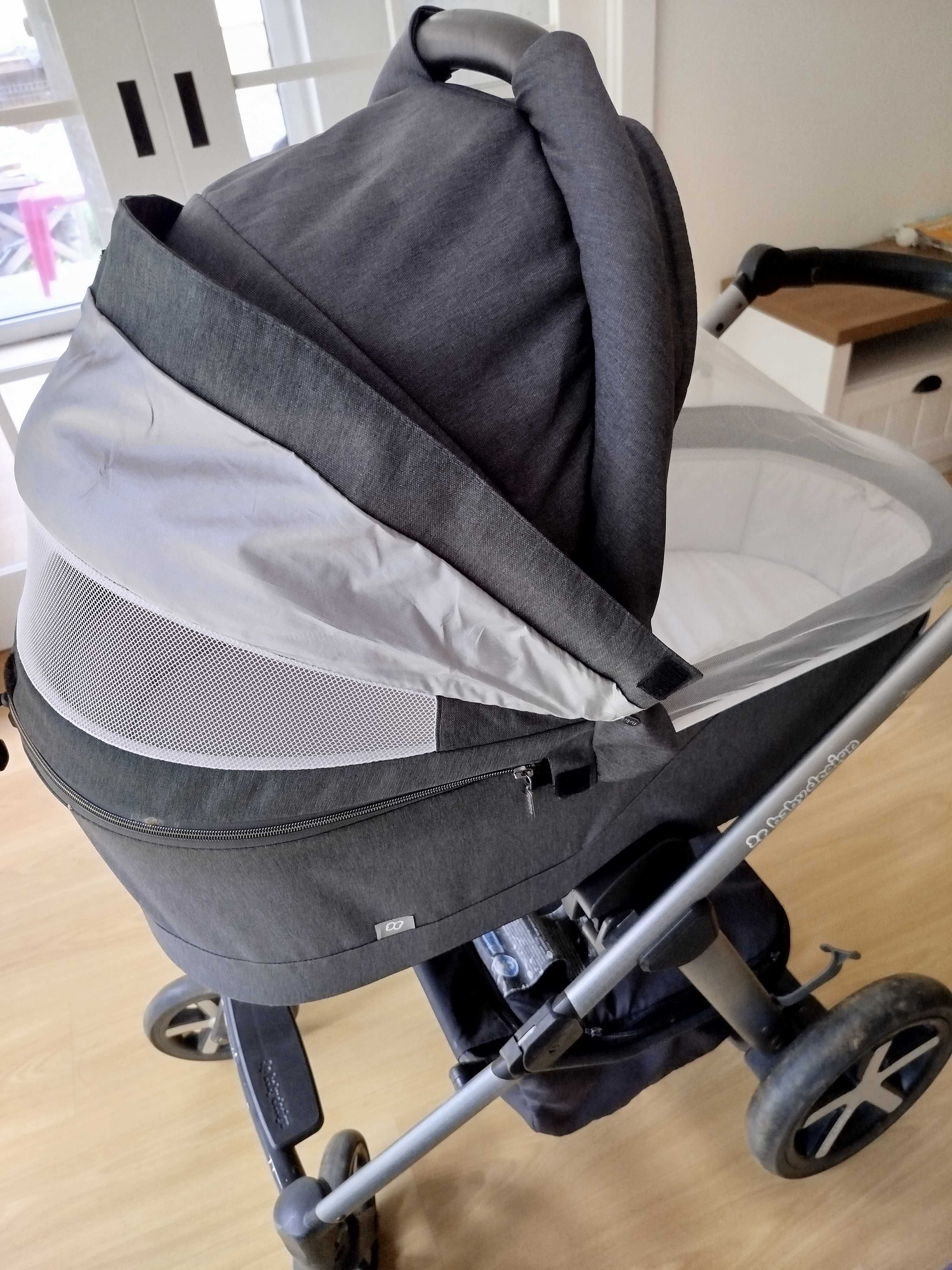 Wózek gondola plus spacerówka Baby Design Husky