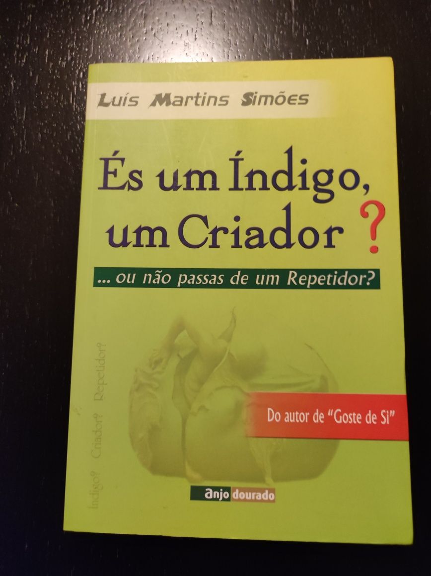 Livro "és um indigo? Um criador?