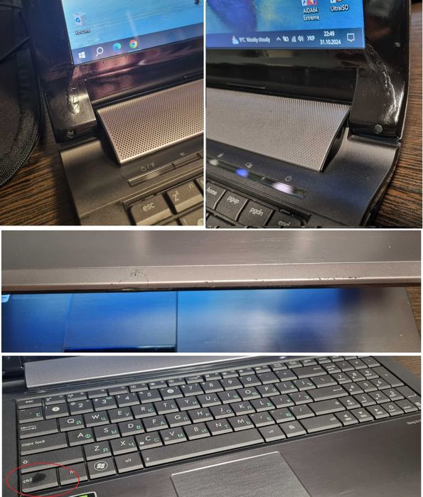 Asus N53S, Intel Core i5, NVIDIA GeForce GT 540M 2Gb