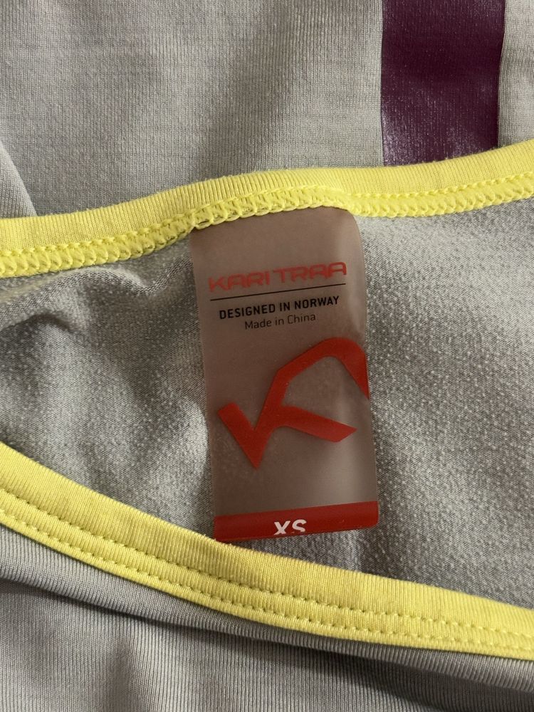 Koszulka Kari Traa XS logowana kolorowa tshirt damska