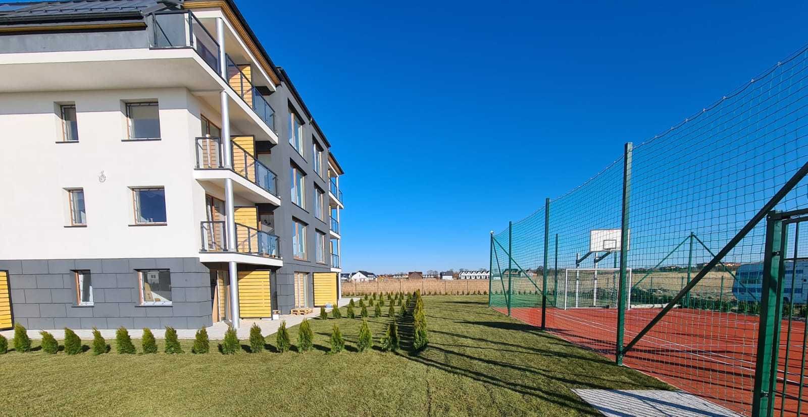 Apartament 47m2 w budynku z basenem wewn., zewn. i sauną. Sarbinowo