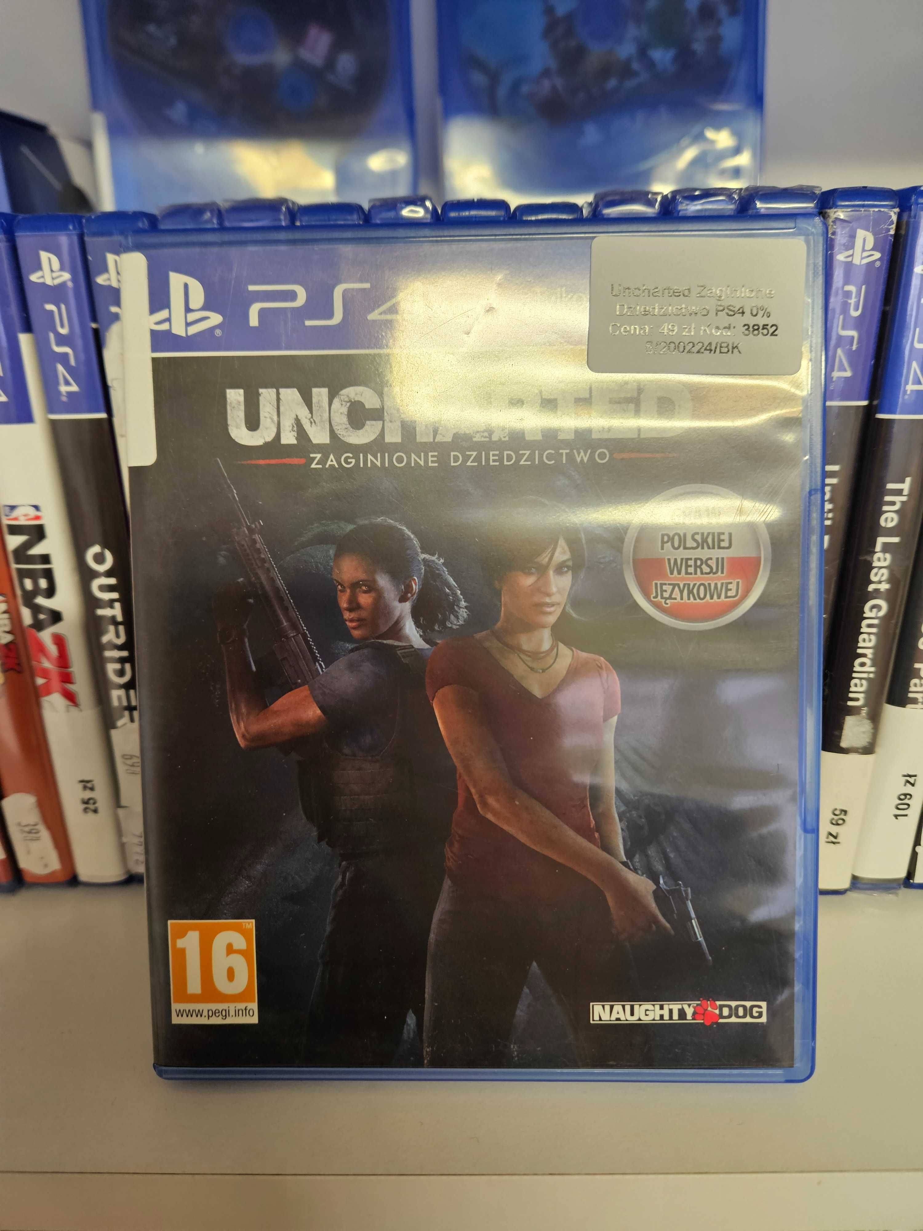 Uncharted Zaginione Dziedzictwo PS4 - As Game & GSM 3852