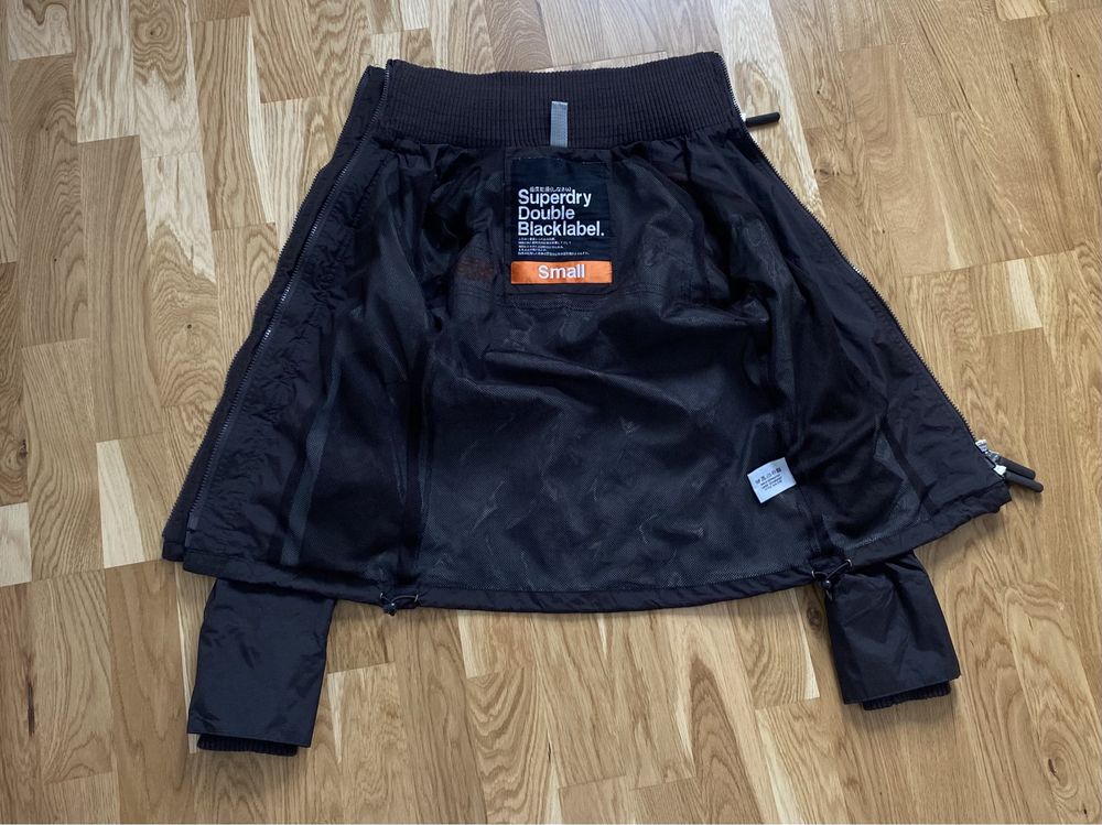 Kurtka damska Superdry double black label r. S