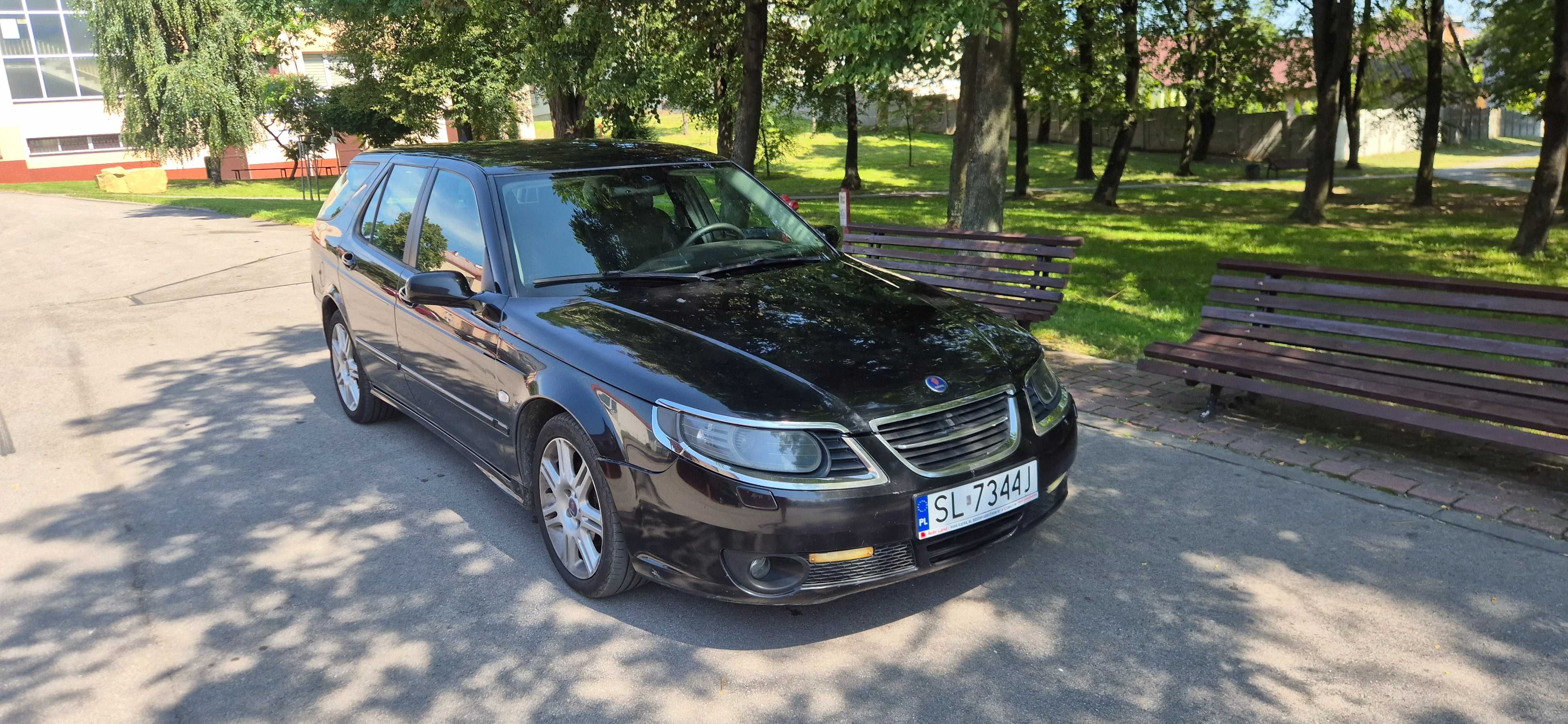 Sabb 9-5 96 1.9 Tid Lift 100% sprawny automat klima OK Skóra Xenon