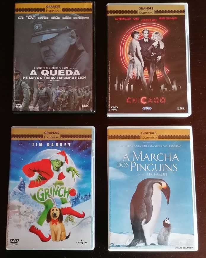 Filme em DVD | A Queda | Chicago | The Grinch | Marcha dos Penguins