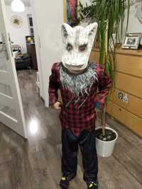 Kostium, strój Wilkołak, idealny na Halloween to.122-128cm