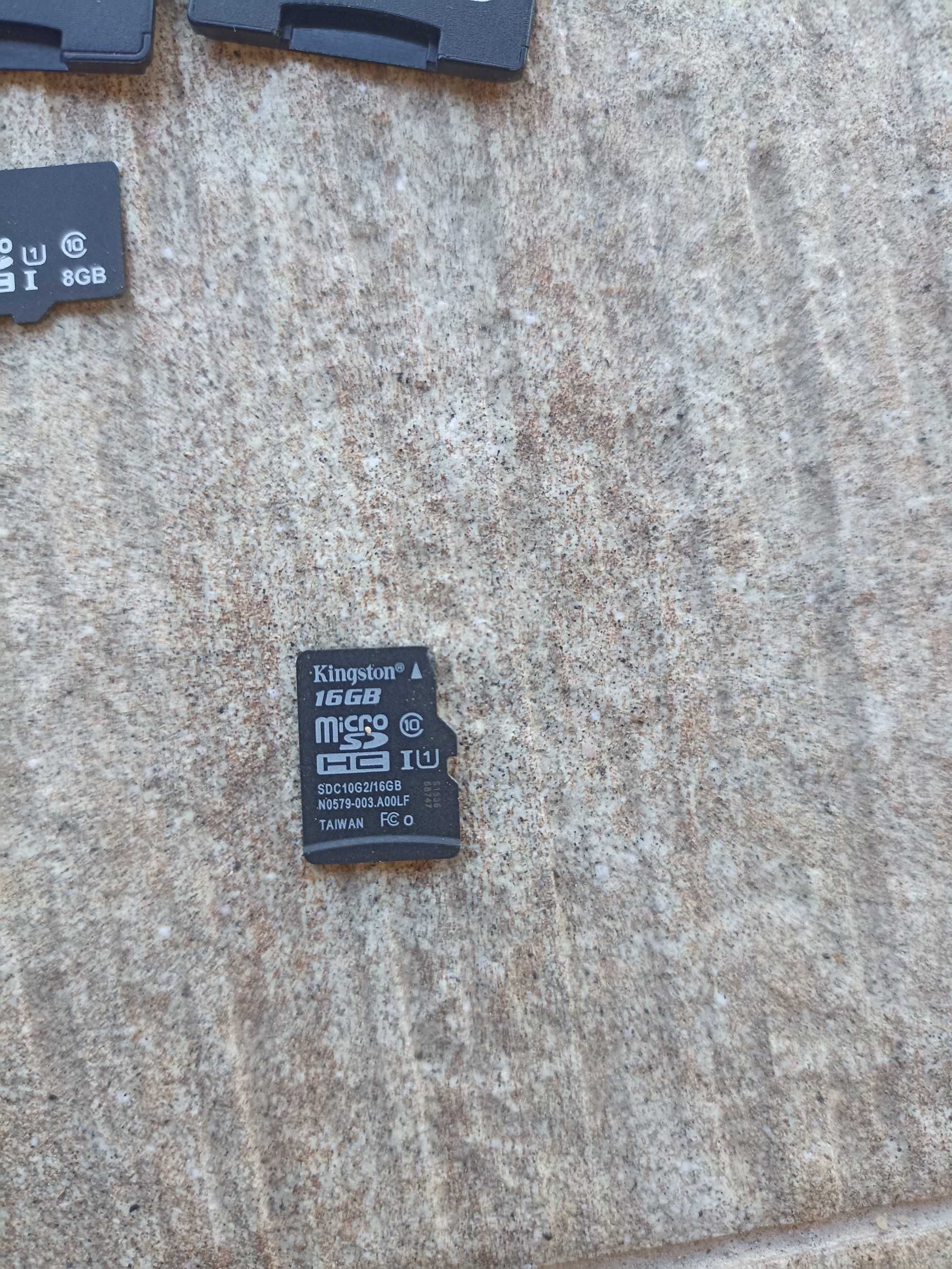 Cartões de memória MicroSD (de 4gb a 16gb)