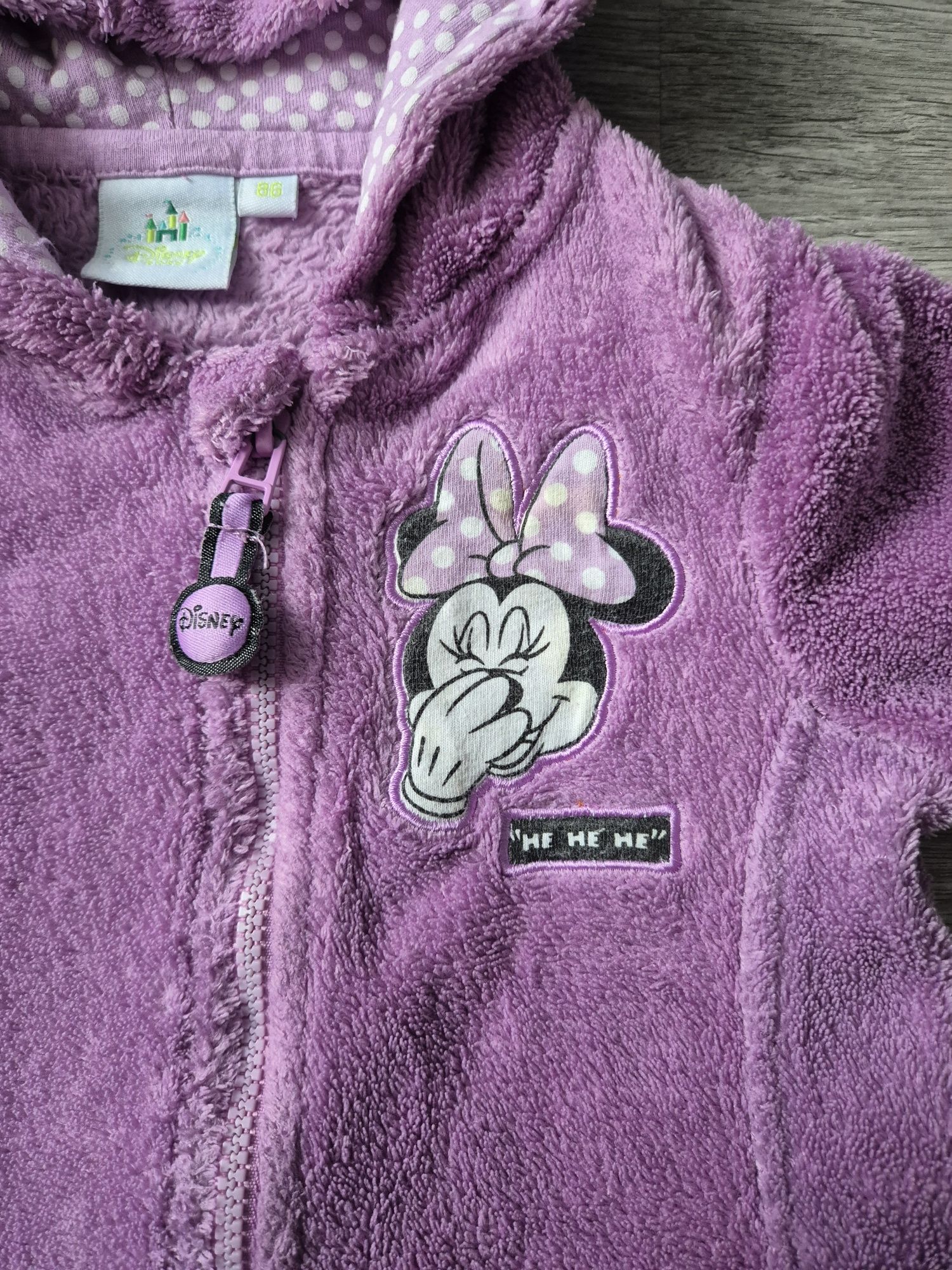 Spodnie I bluza polar myszka minnie 86 100% cotton