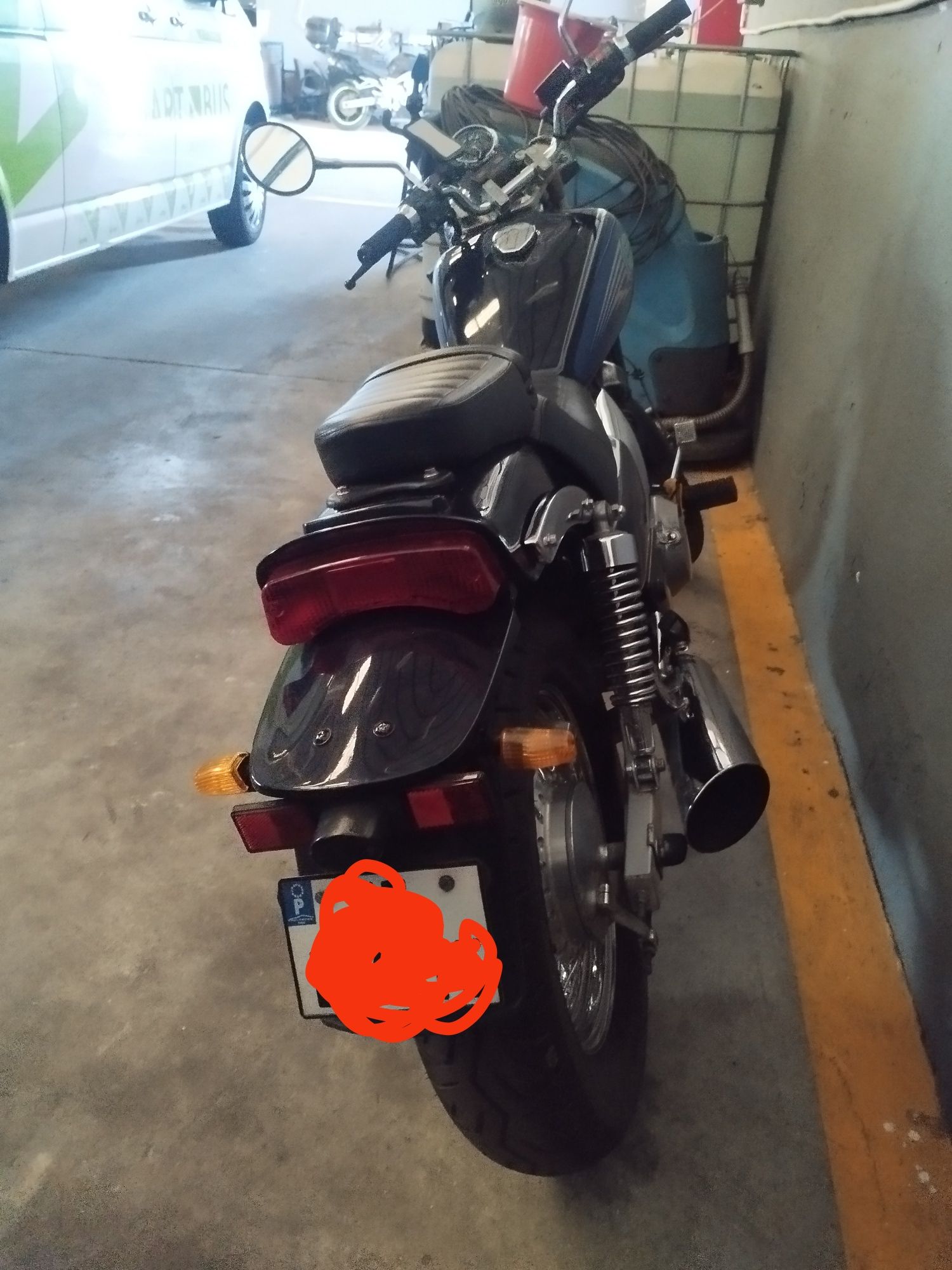 Mota clássica Kawasaki EL 250b (valor não negociável)