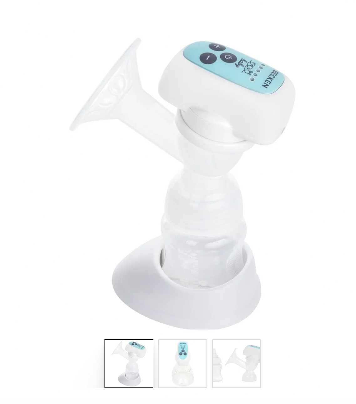Bomba Tira-Leite Elétrica BECKEN BABY BBP-3082 (Branco)
