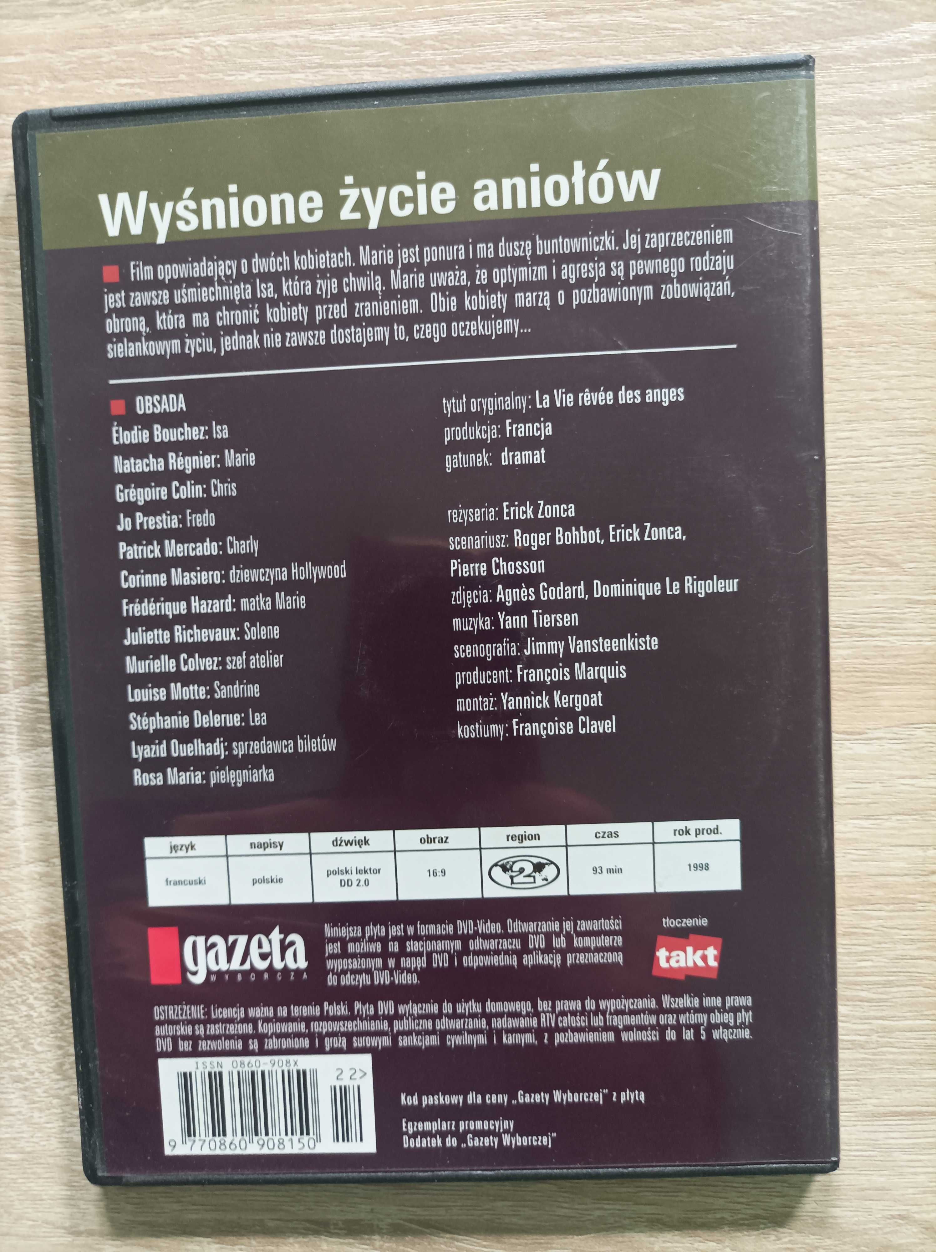 Film DVD Wyśnione Życie Aniołów