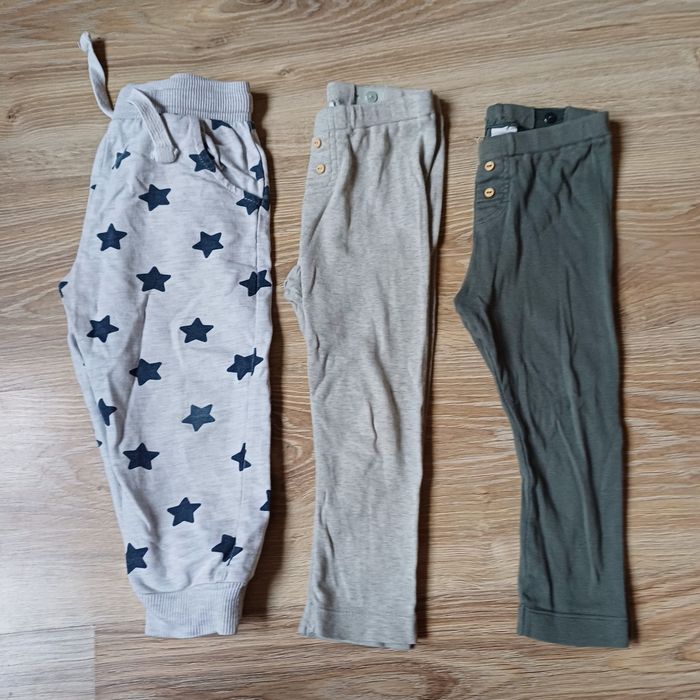 Dresy spodnie leginsy piżamki getry kalesonki hm 92