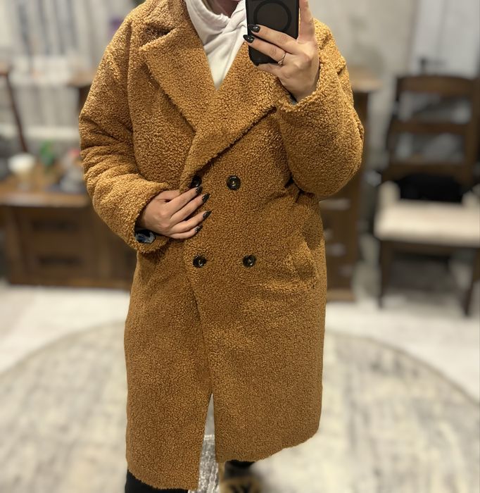 Пальто - тедді (довге)