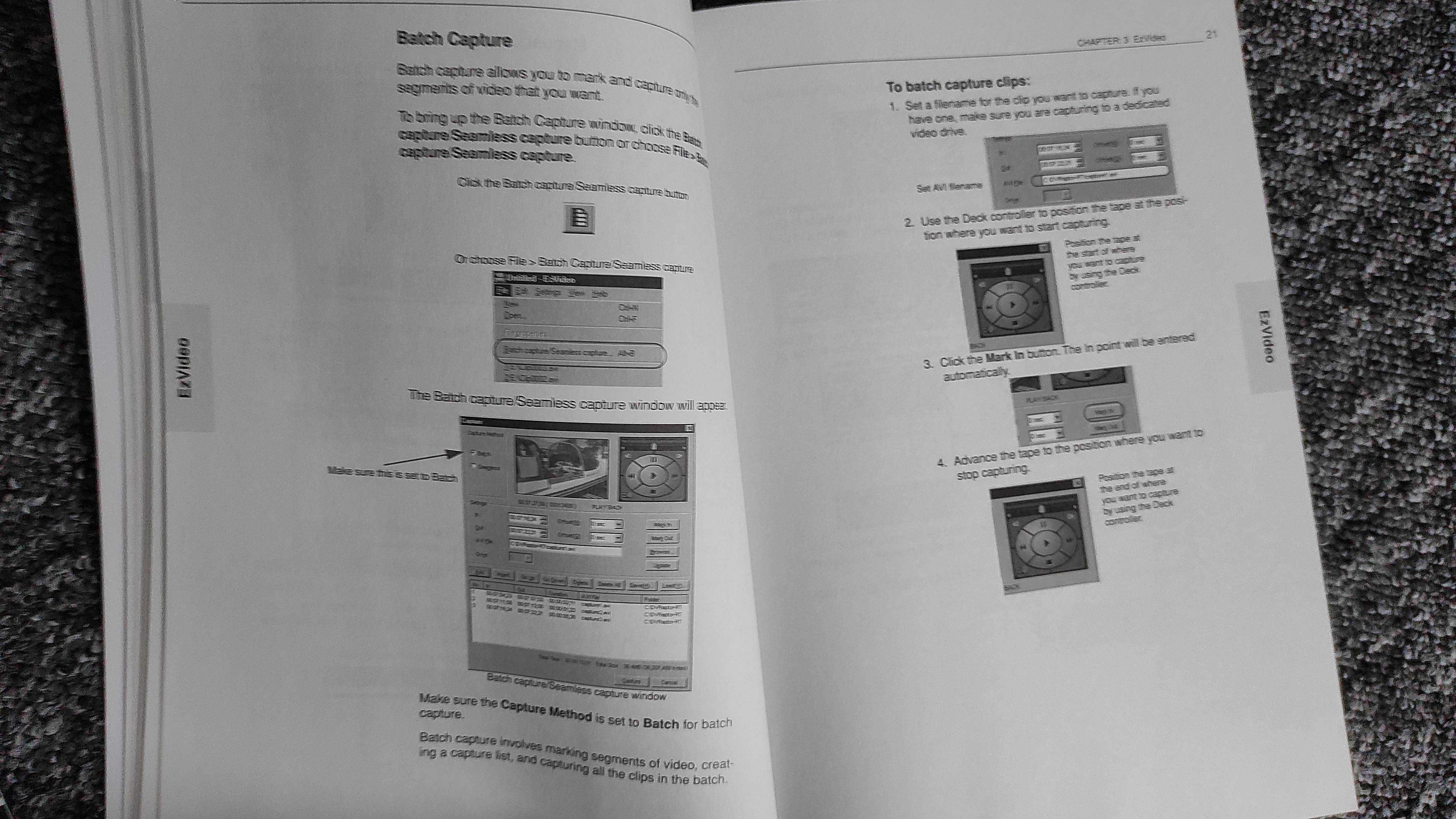 Canopus DVRaptor RT2 i ADVC 50 - manual, oryginalna wersja książkowa