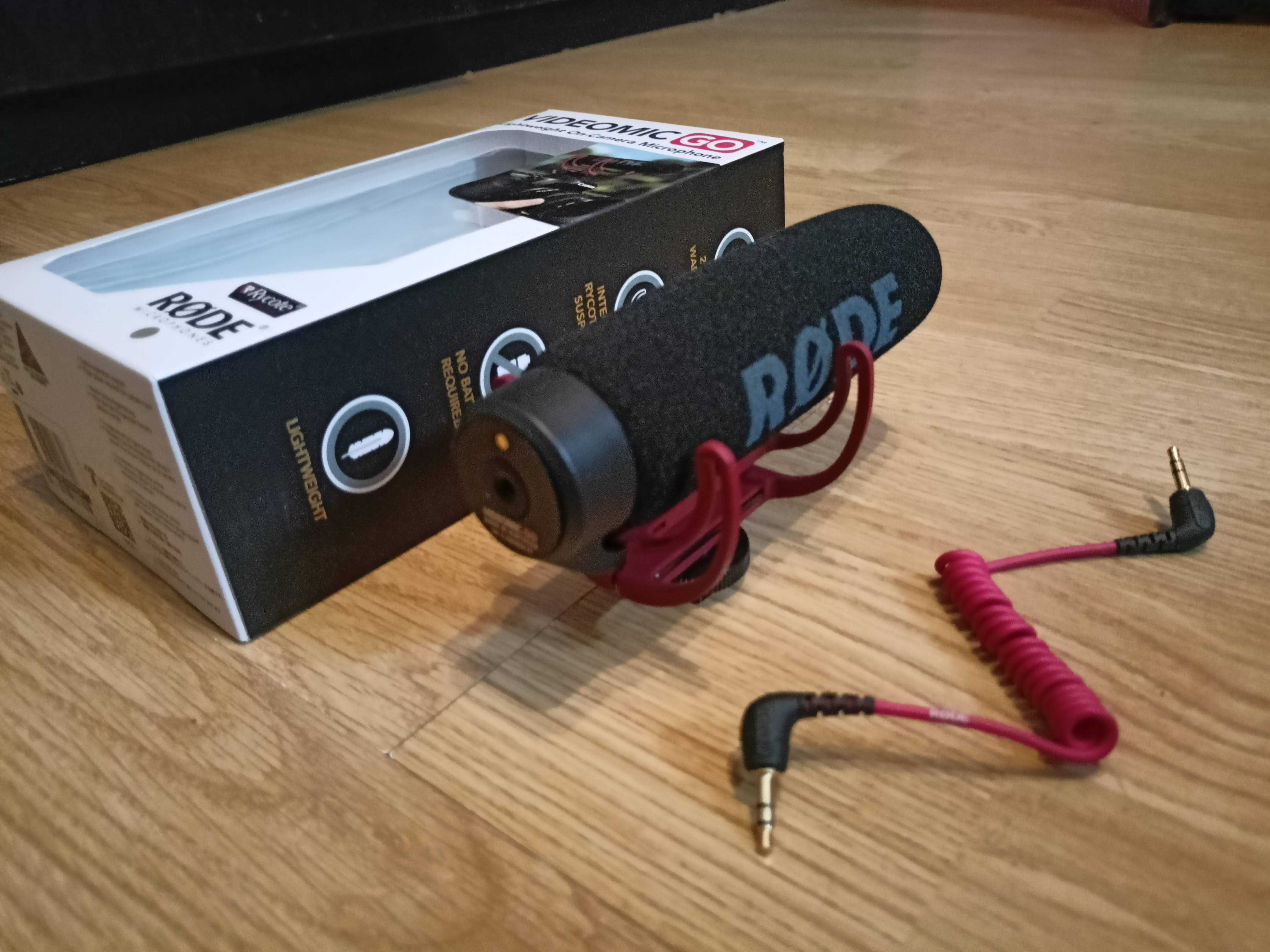 RODE VideoMic GO - Mikrofon do kamery - stan idealny