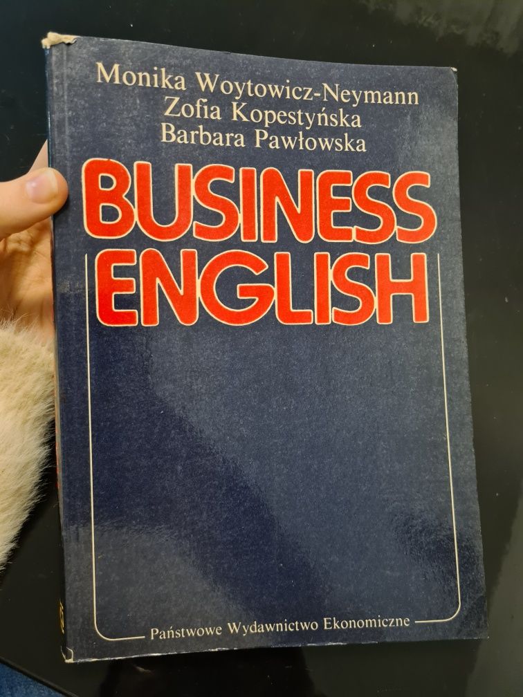 Business English książka podręcznik