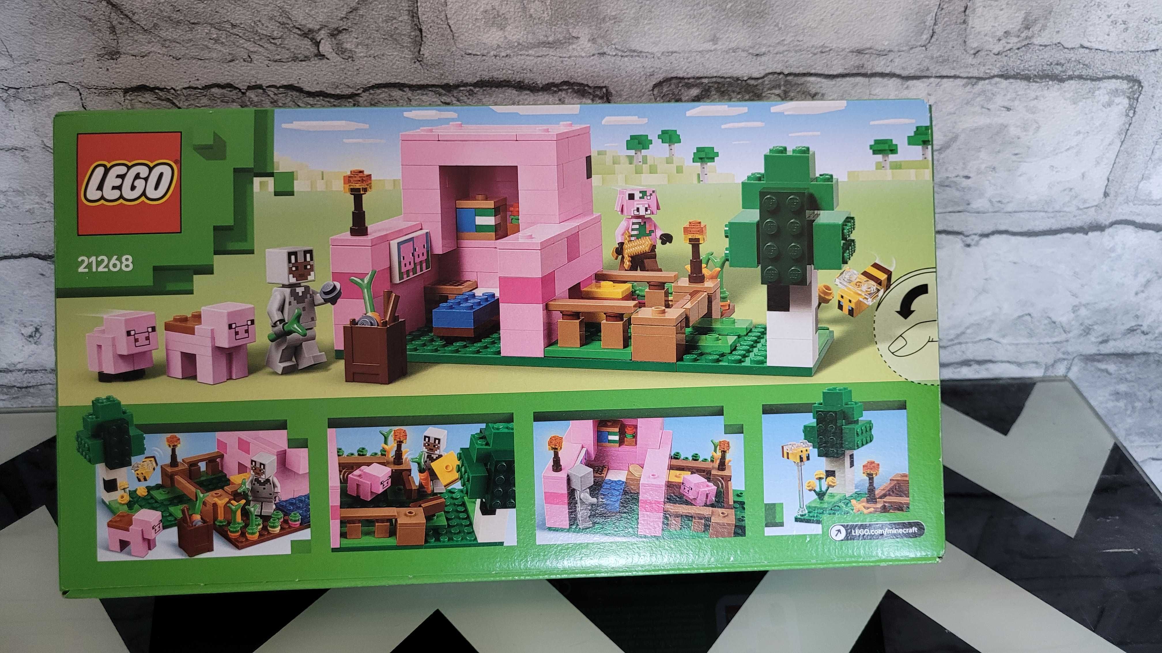 Klocki Lego Minecraft Dom prosiaczka