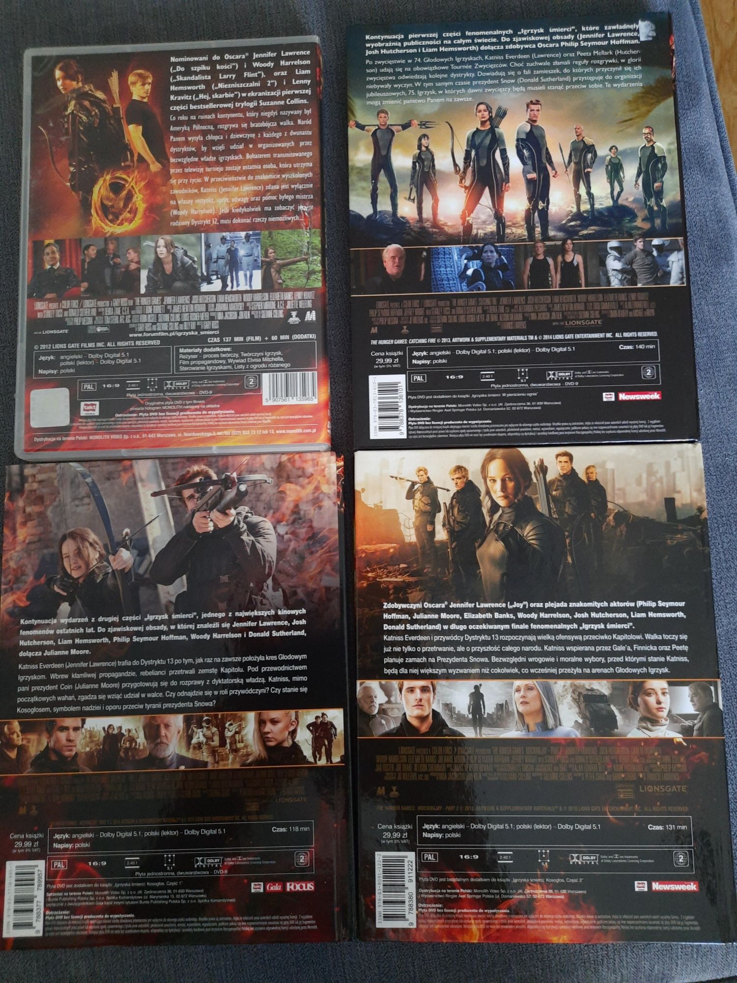 Igrzyska Śmieci Komplet 4 części dvd