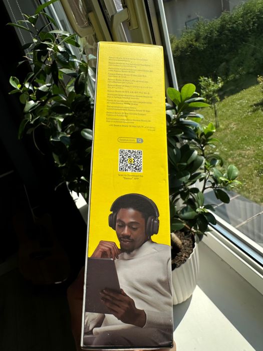 Słuchawki bezprzewodowe nauszne Baseus Bowie 30 Max czarne TOMI-TECH