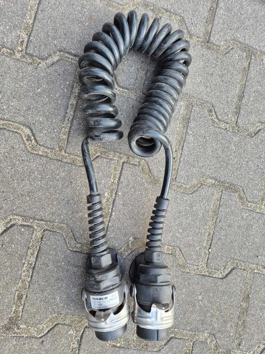 Przewód elektryczny spiralny ABS/EBS 24V 7PIN WABCO