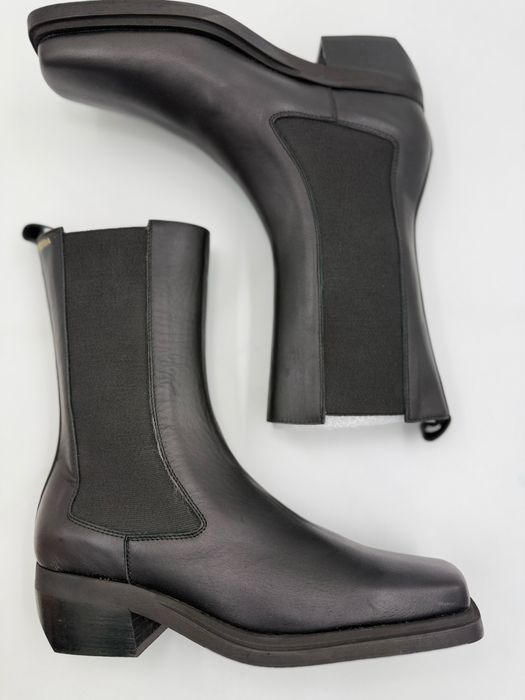 Buty Frida SCHOTT & BRINCK botki  kowbojki czarne R.39 FR56G