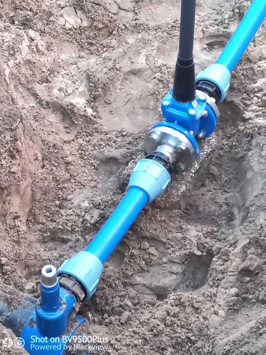 Przyłącza wod kan oczyszczalnie