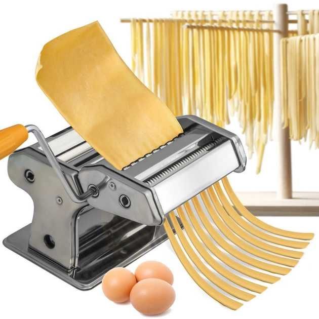 Лапшерезка ручная Costway Pasta тестораскатка