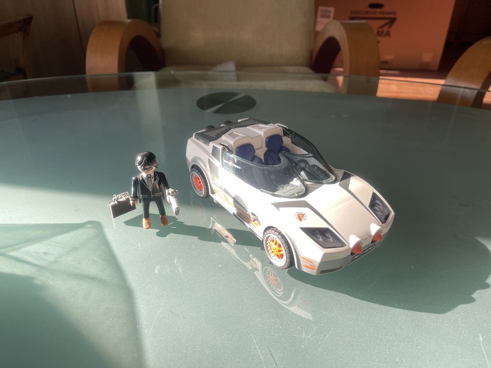 Playmobil 9252 Top Agents Agent P. I Racer, 9251 Robot Agenta Tec