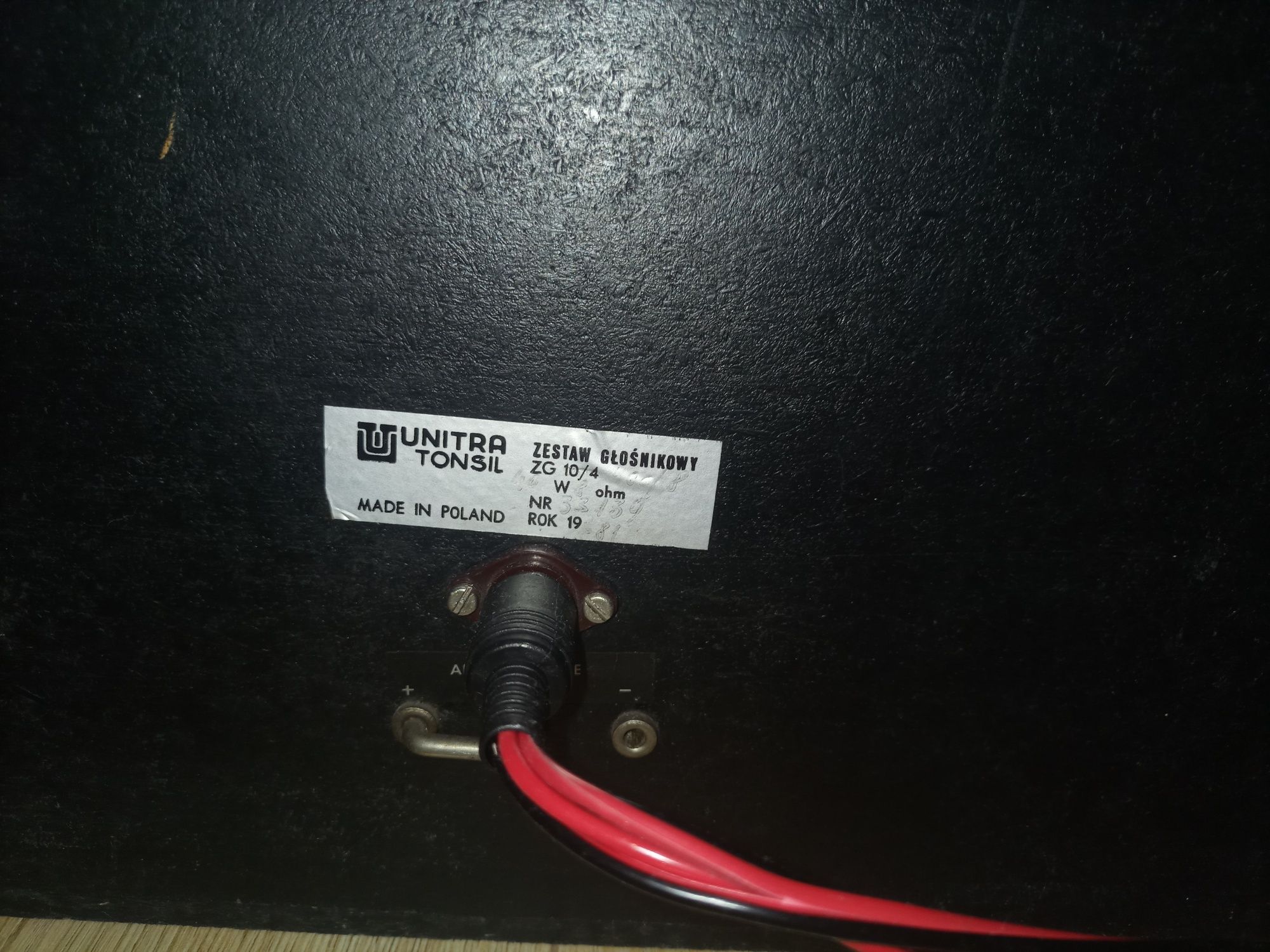 Kolumny głośnikowe Unitra Tonsil ZG40C 8 ohm