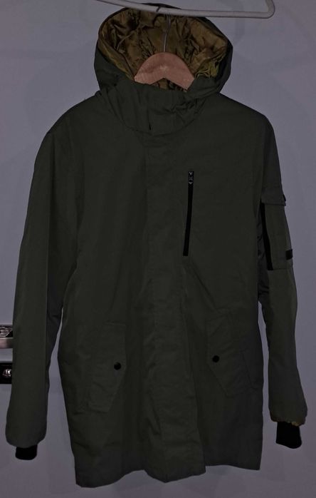 kurtka chłopięca zara zielona (khaki)