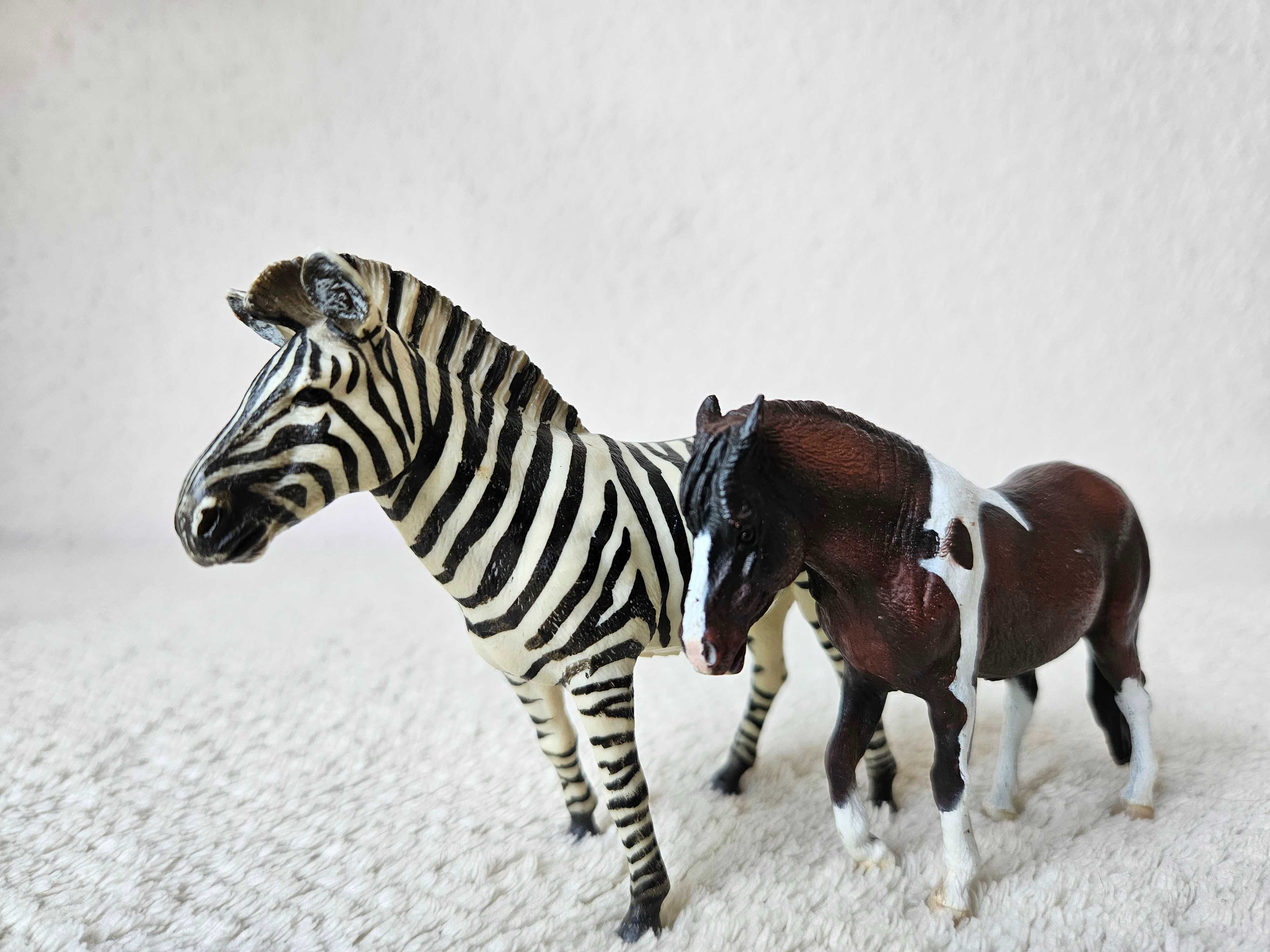 Figurka Collecta: Zebra, Koń (Montessori)