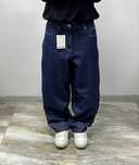 Широкі темно-сині джинси loose baggy fit mom широкие джинсы japanese