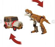 набор динозавр Тиранозавр Рекс трансформер Jurassic world HPD38