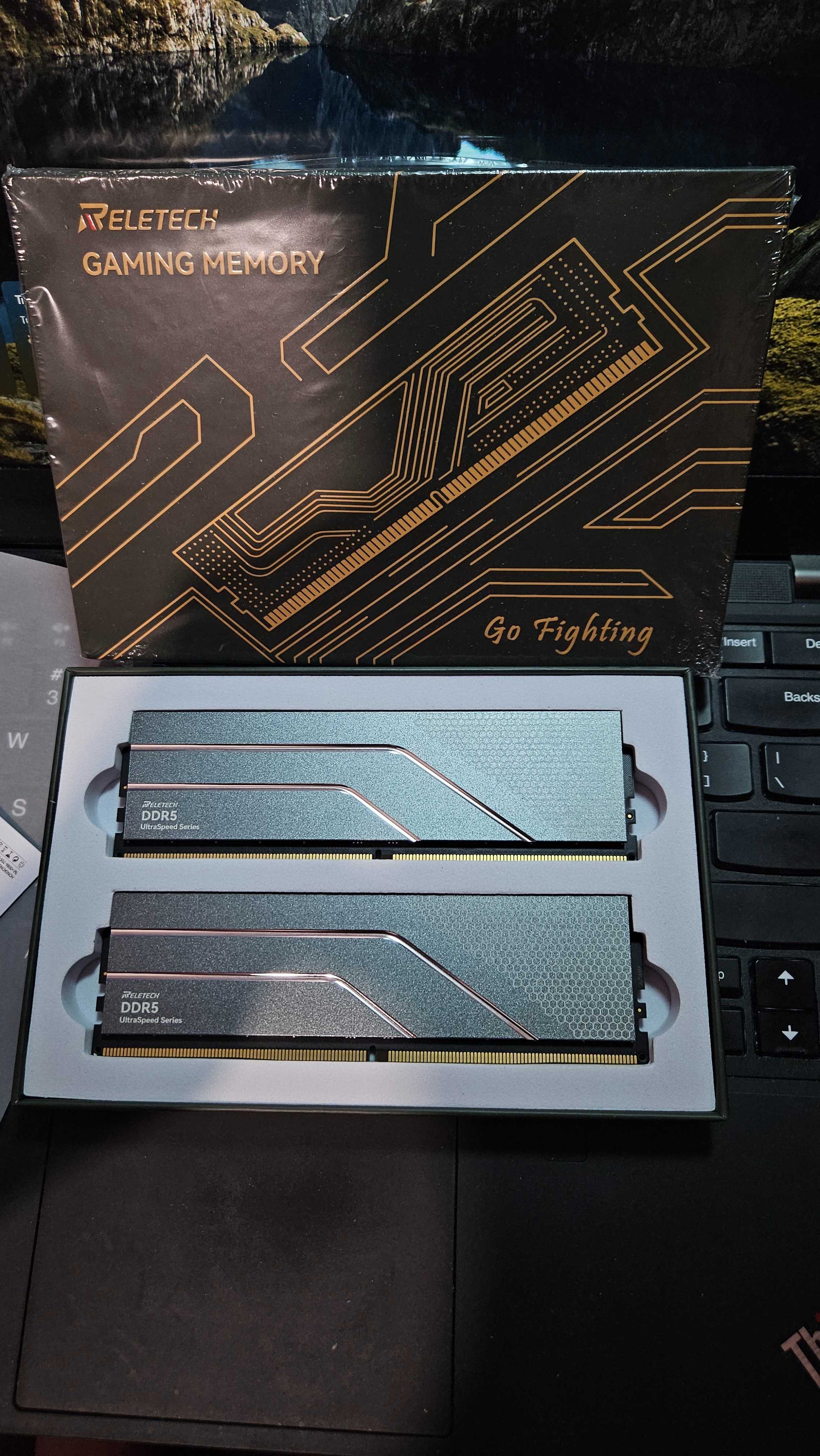Оперативна пам'ять Reletech DDR5 32Gb (2×16Гб), 6000 CL46 XMP EXPO ОЗУ
