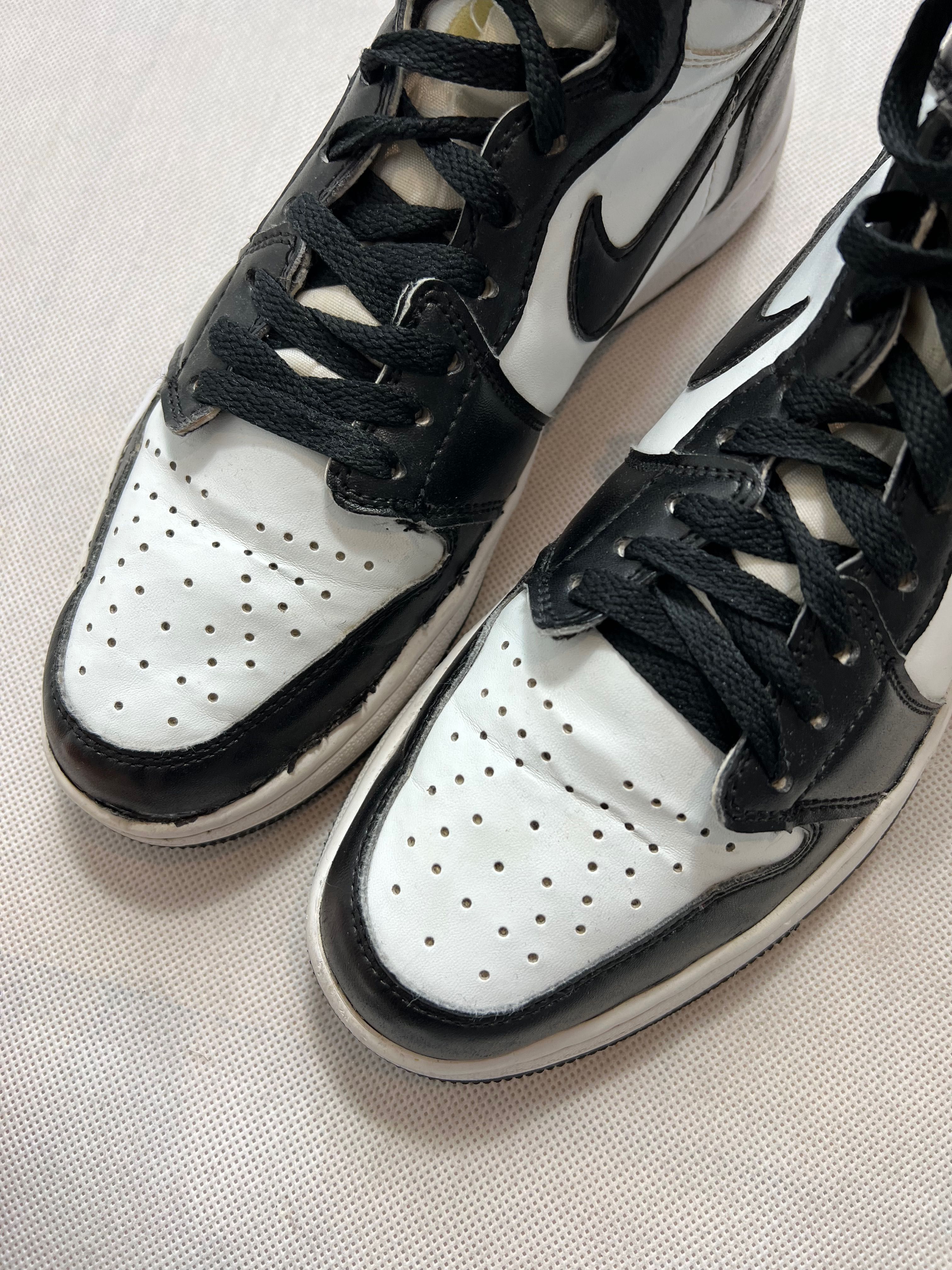 Buty Nike Air Jordan 1 white black high