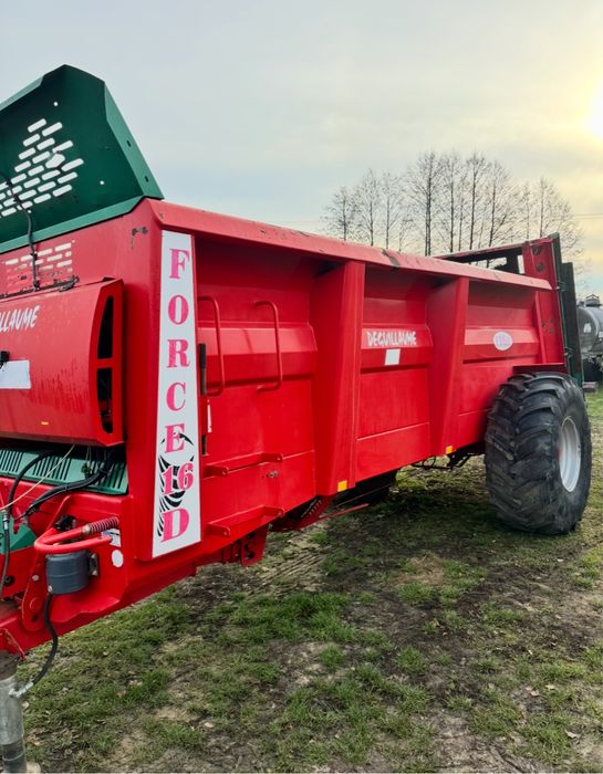 Rozrzutnik obornika Deguillaume Force 16m3 nie jeantil rolland joskin