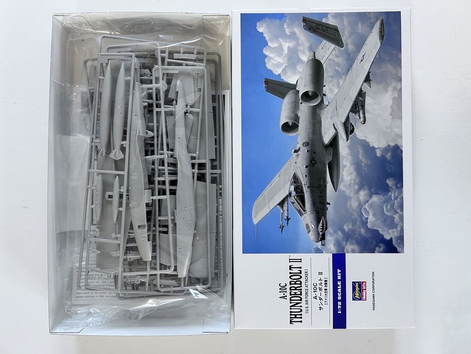 Samolot A-10C Thunderbolt model do sklejania Hasegawa 01573