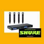 SHURE SLXD4Q+ odbiornik 4 kanały 4 x SM58